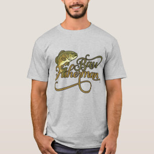 T-shirt Pêcheur de Black Bass à petite bouche 