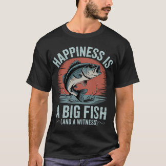 T-shirt Pêcheur de poissons Pêcheur drôle Enfants Rétro Ba