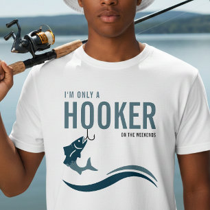 T-shirt Pêcheur Drôle de Pêcheuse le Week-end