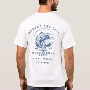 T-shirt Pêcheur drôle Fête d'enterrement de vie de garçon