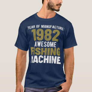 T-shirt Pêcheur fête d'anniversaire Pêche Pêcheur poisson 