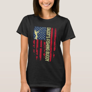 T-shirt Pêcheur jeune copain de papa garçons équipe papa f