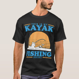 T-shirt Pêcheur Kayak My Kayak Fishing
