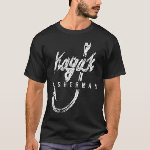 T-shirt Pêcheur Kayak Pêche Kayaks Fisher