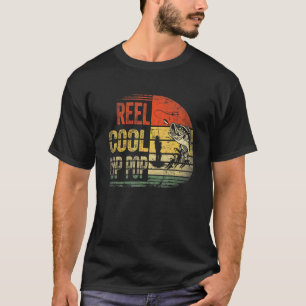 T-shirt Pêcheur mâle Pêcheur Fête des pères bobine Cool Po