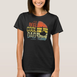 T-shirt Pêcheur Papa Papa Papa Fête des Pères Fis