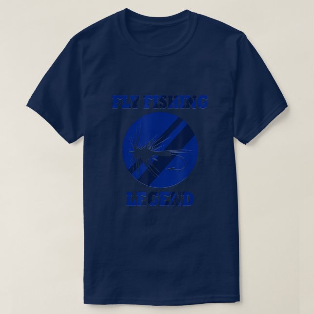 T-shirt Pêcheur pêcheur pêcheur légende Mouche truite  (Design devant)