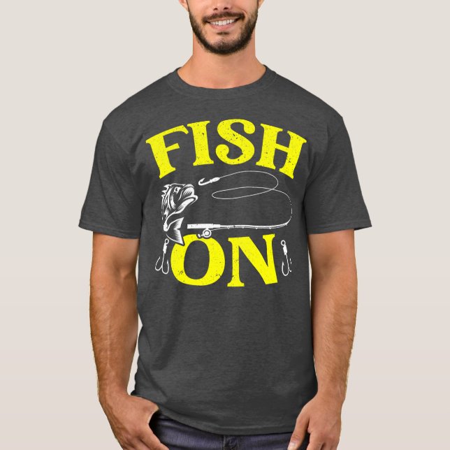 T-shirt Pêcheur pêcheur pêcheur pêcheur pêcheur poisson de (Devant)