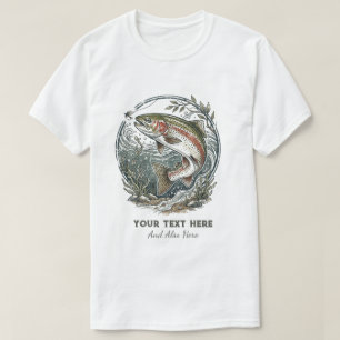 T-shirt Pêcheur personnalisé amateur de pêche - Conception