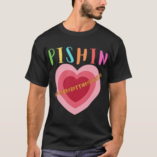 T-shirt Pêcheur Poisson Sur Poisson (Devant)