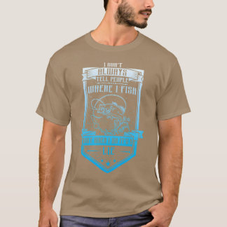 T-shirt Pêcheur sportif Pêcheur Petri Heil Angelhacken ret