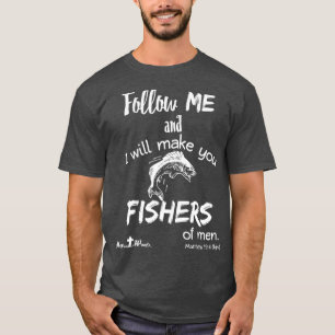 T-shirt pêcheurs des hommes Matthieu 419 La foi chrétienne