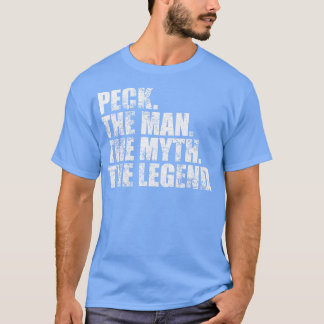 T-shirt PeckPeck Nom de famille Peck prénom Peck prénom P