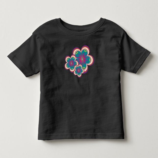 T-shirt Peculiar Blooms Toddler (Devant)