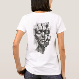 T-shirt Pedaços modelo II