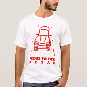 T-shirt Pédale au métal