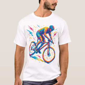 T-shirt Pédale burst