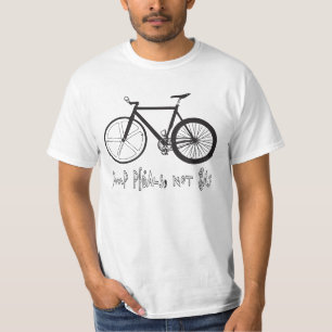 T-SHIRT PÉDALES DE POMPE, PAS GAZ