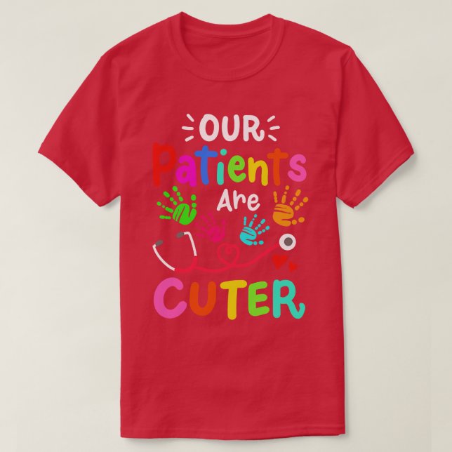 T-shirt Pédiatre Infirmière pédiatrique 1 (Design devant)