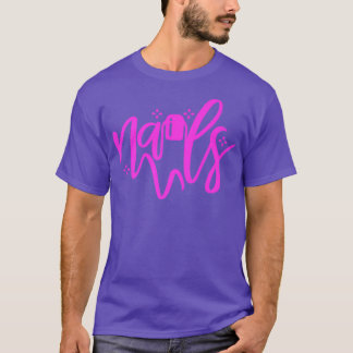 T-shirt Pedicuriste Manicuriste Professionnel Nails