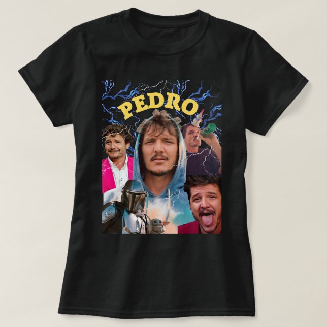 T-SHIRT PEDRO PASCAL, (Design devant)