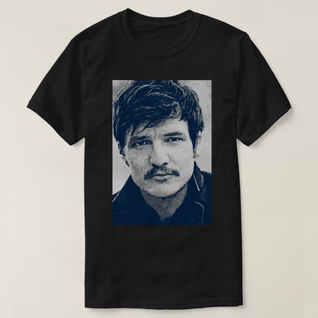 T-shirt Pedro Pascal 90 (Design devant)