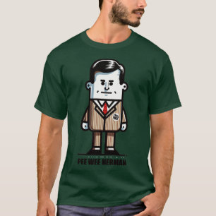 T-shirt Pee Wee Herman Fan Art