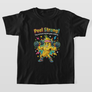 T-shirt Peel Strong ! – Motivation pour salle de sport à l