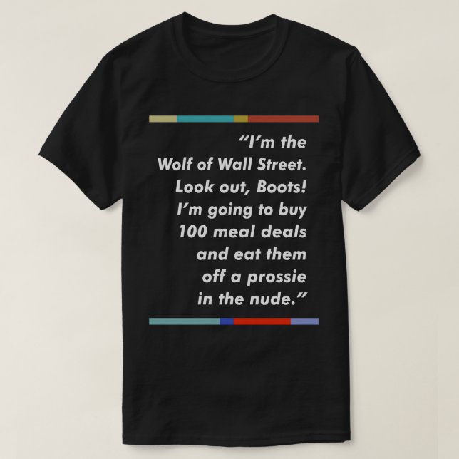 T-shirt Peep Show Fan Art Mème Typographie Design (Design devant)