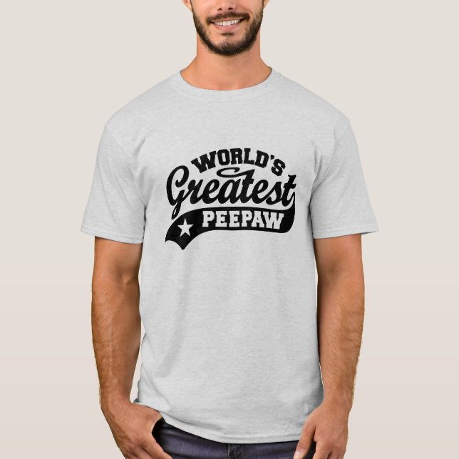 T-shirt PeePaw le plus grand du monde (Devant)