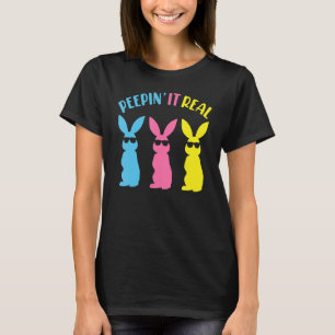 T-shirt Peepin Il Vraiment Heureux Lapin De Pâques