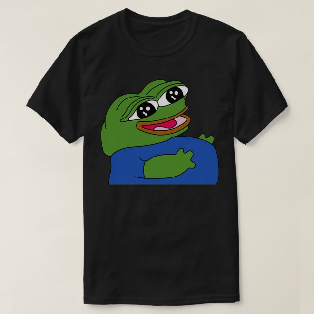 T-shirt peepoFat Emote haute qualité (Design devant)