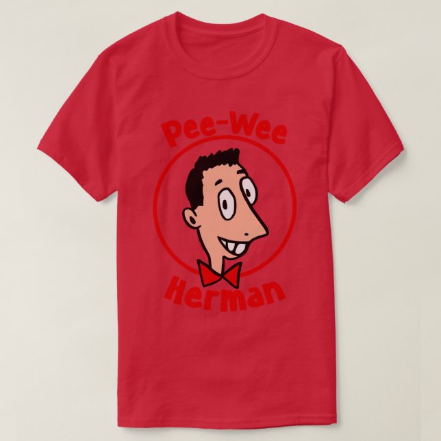 T-shirt Peewee Herman (Design devant)