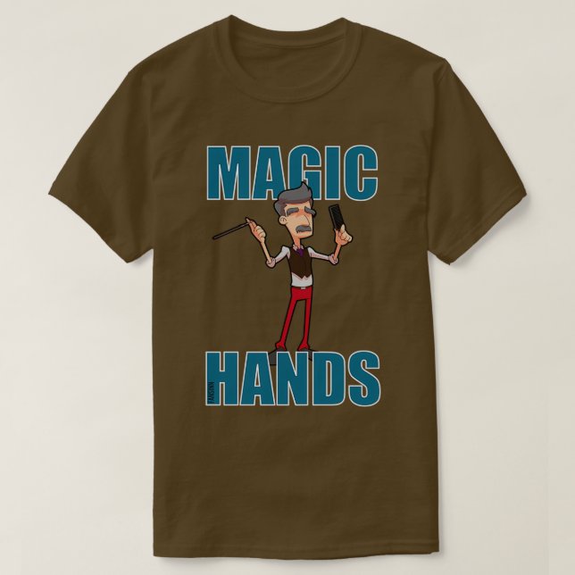 T-shirt Peigne en coiffure cadeau professionnel 3 (Design devant)