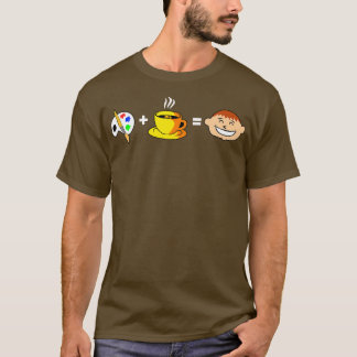T-shirt Peindre Café Heureux