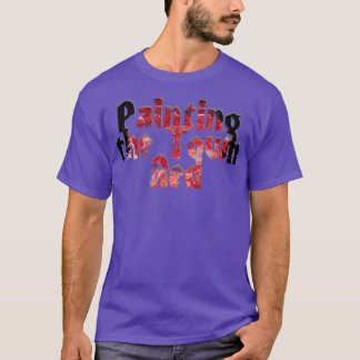 T-shirt Peindre le rouge de la ville