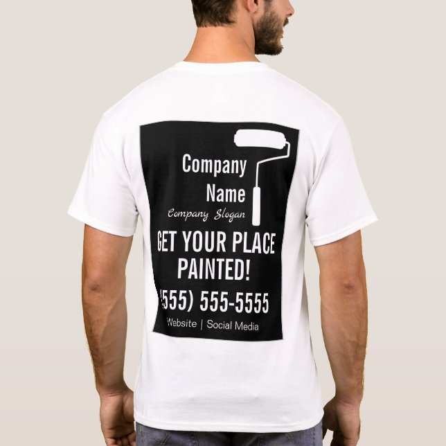 T-shirt Peintre (Dos)