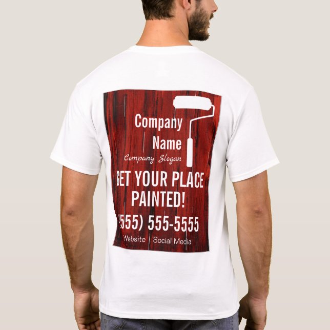 T-shirt Peintre (Dos)