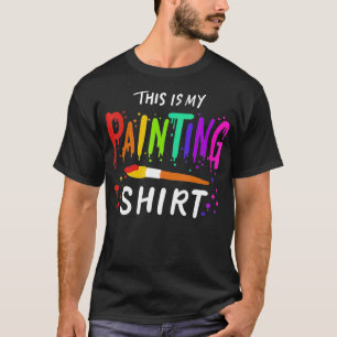 T-shirt Peintre Artistes Artistes Enseignant d'art