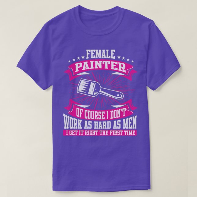 T-shirt Peintre Union House Peintre6 (Design devant)