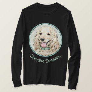 T-shirt Peinture à la boule de Cocker Spaniel - Art origi