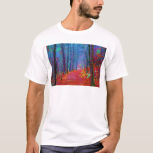 T-shirt Peinture à l'huile de la Forêt-Noire