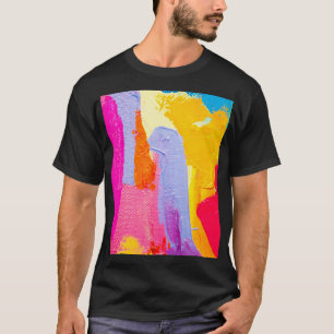 T-shirt Peinture à l'huile originale : coloré Abstrait