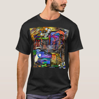 T-shirt  Peinture abstraite moderne