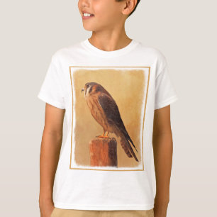 T-shirt Peinture américaine Kestrel - Art original pour oi
