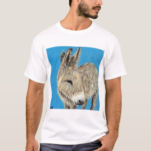 T-shirt Peinture amicale pour âne