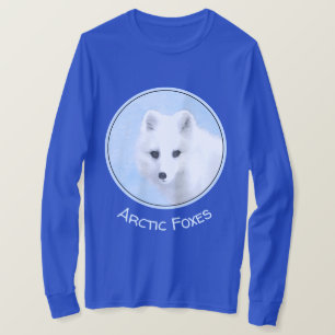 T-shirt Peinture Arctic Fox - Art original de la faune