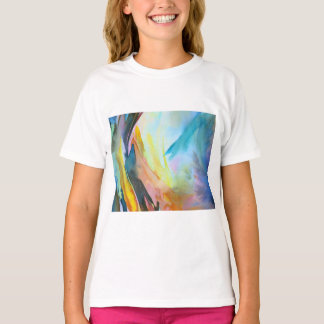 T-shirt Peinture artistique abstraite d'aquarelle