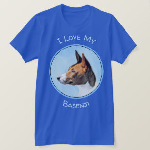 T-shirt Peinture Basenji - Belle Art Original