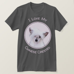 T-shirt Peinture chinoise en poudre - Art Chien